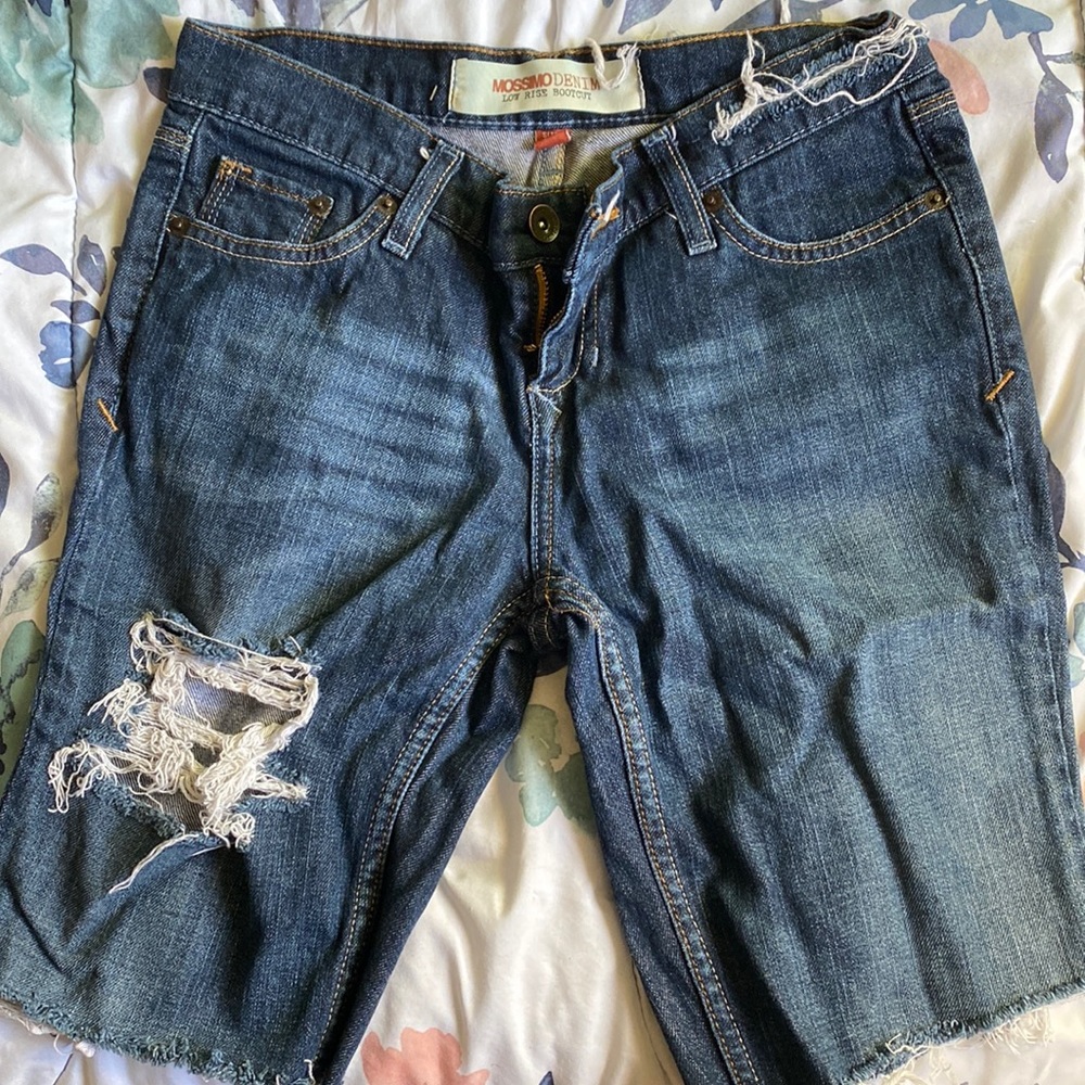 Distressed  shorts